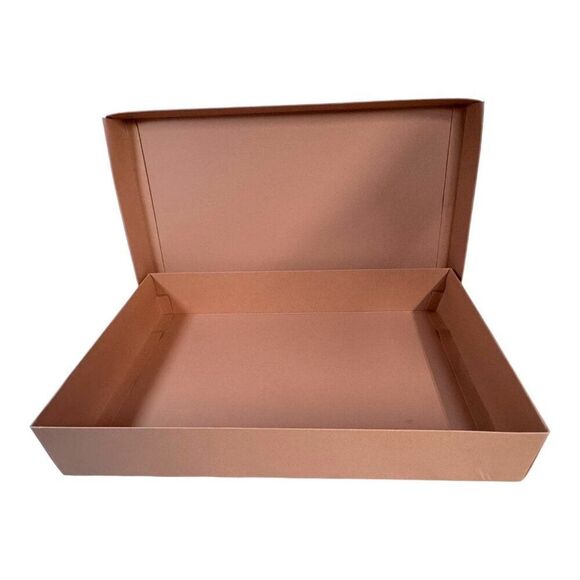 Miu Miu Designer Cloths Box Scarf Blanket Purse Gift 16x10x3 Pink  Empty Flat - Picture 7 of 10